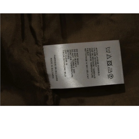 CARVEN ORIGINAL WOOL JACKET COAT WOMAN SIZE 38 / US size Small - Picture 7 of 13